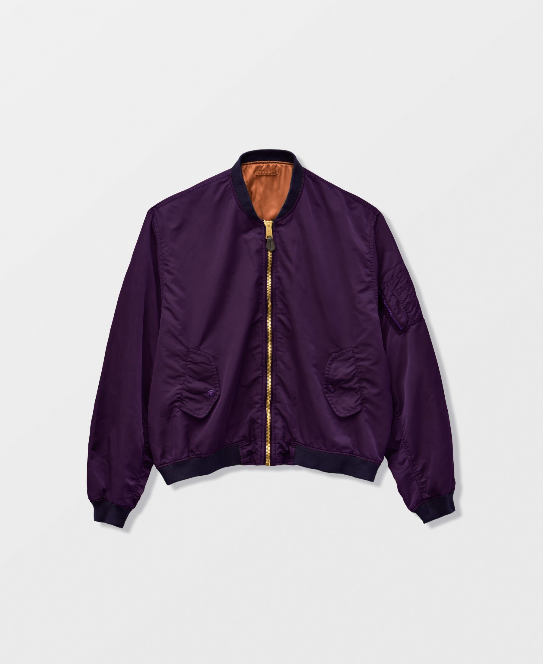 youll】vintage wash MA-1 Fostex Garments - VINTAGE WASH MA-1