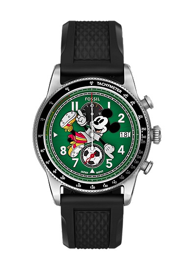 Disney x Fossil 限定エディション ミッキーマウス サッカーウォッチ