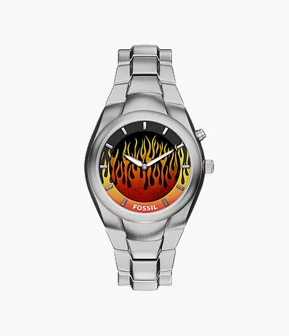 Y2K Big Tic 40MM Stainless Steel Watch - LE1230 - Fossil