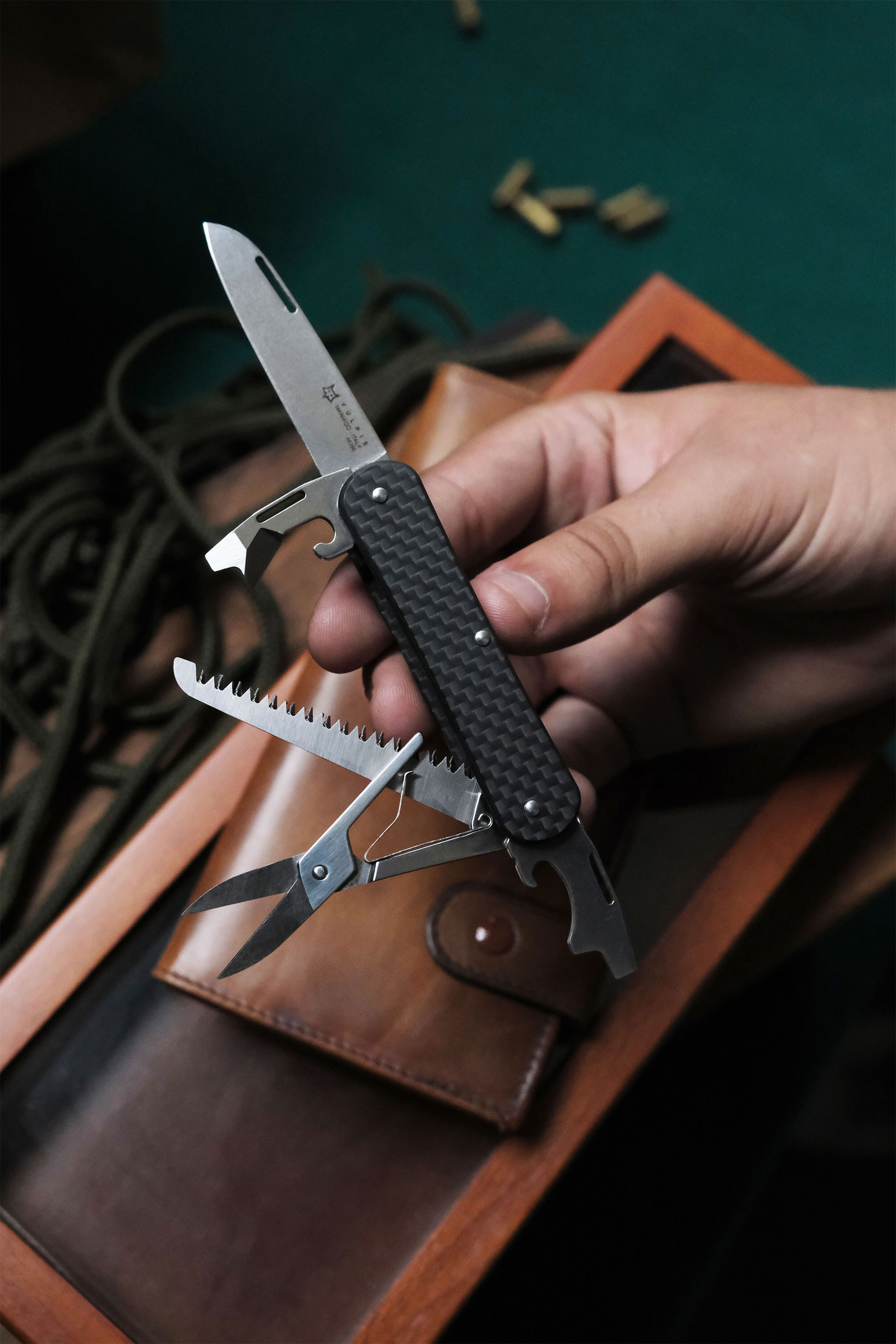 FX-VP130-3 CF - VULPIS - Multi-purpose - FOX Knives