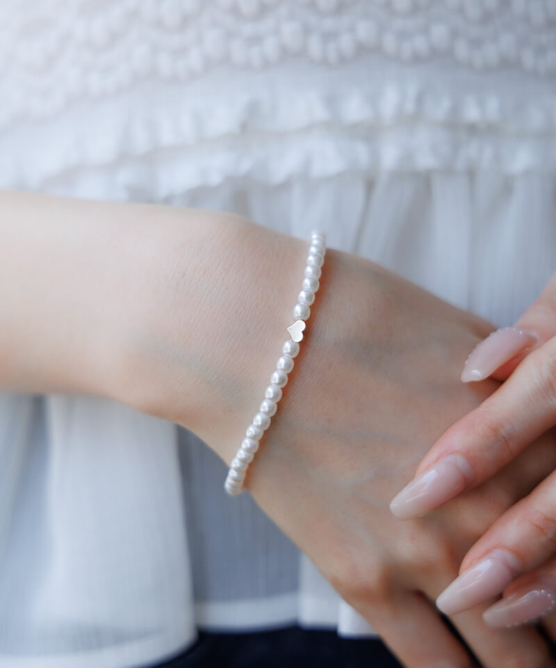 point heart bracelet～ﾎﾟｲﾝﾄﾊｰﾄﾌﾞﾚｽﾚｯﾄ | flower／フラワー公式通販
