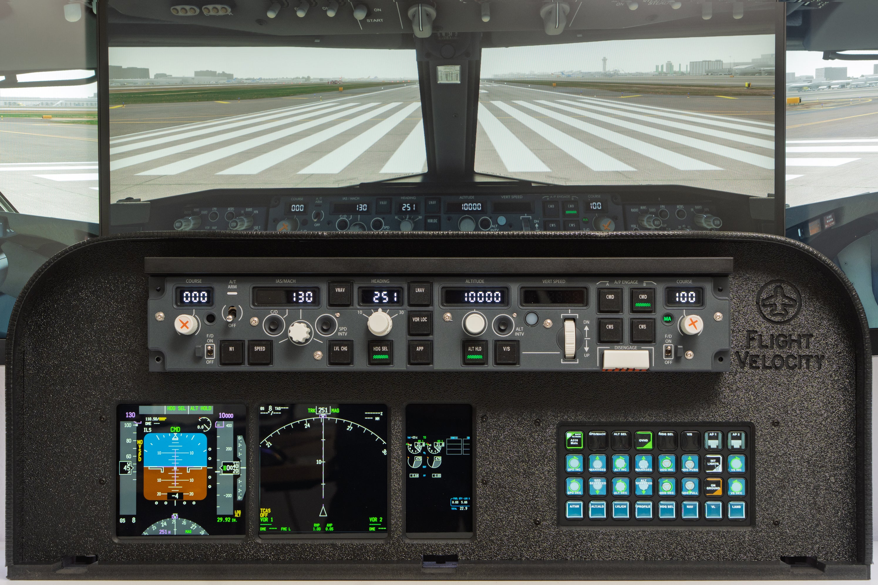 Boeing Panel Compatible with Winwing Sim Panel of Auto Pilot 3 and