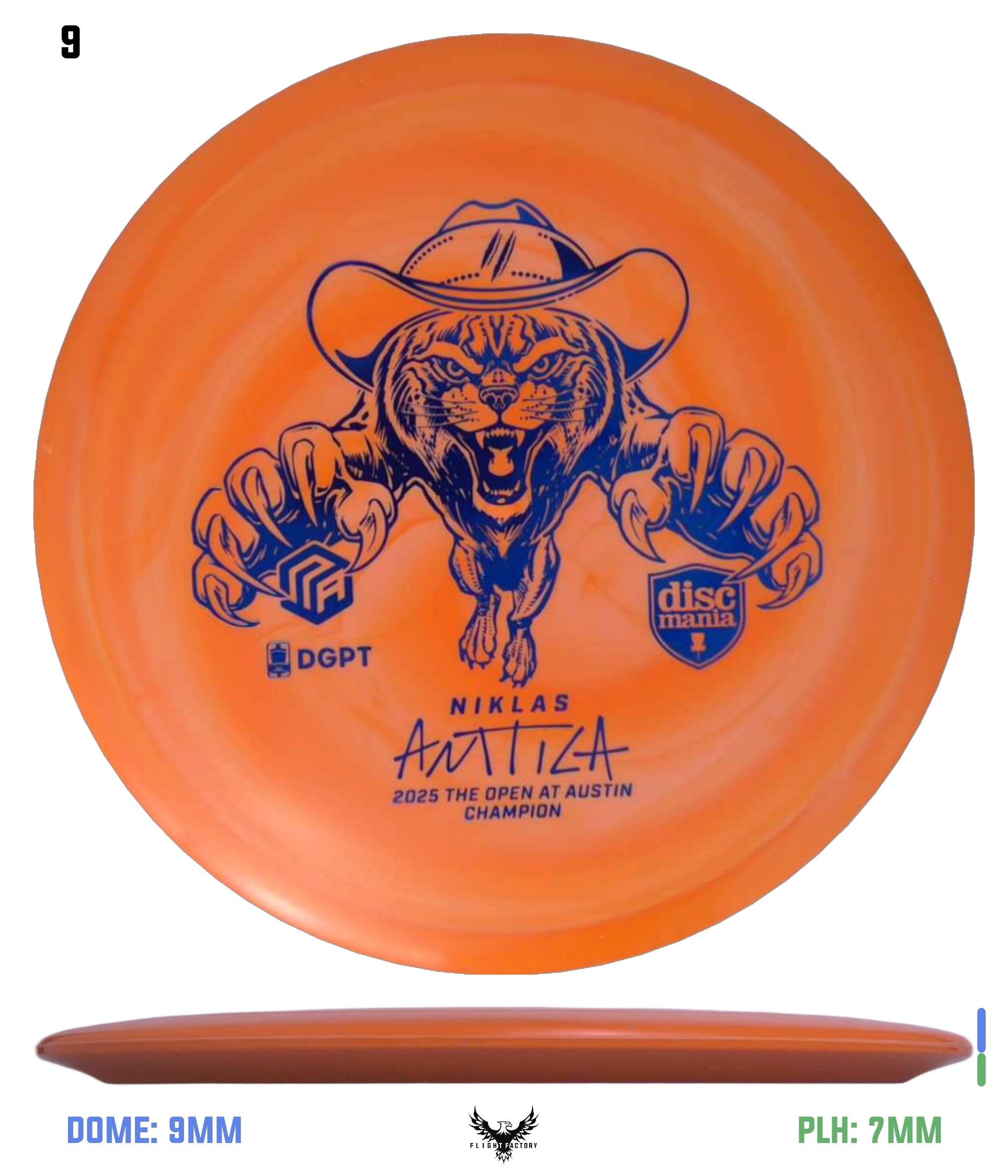 Discmania Flex 2 Swirl D-Line FD - Niklas Anttila Triumph Series