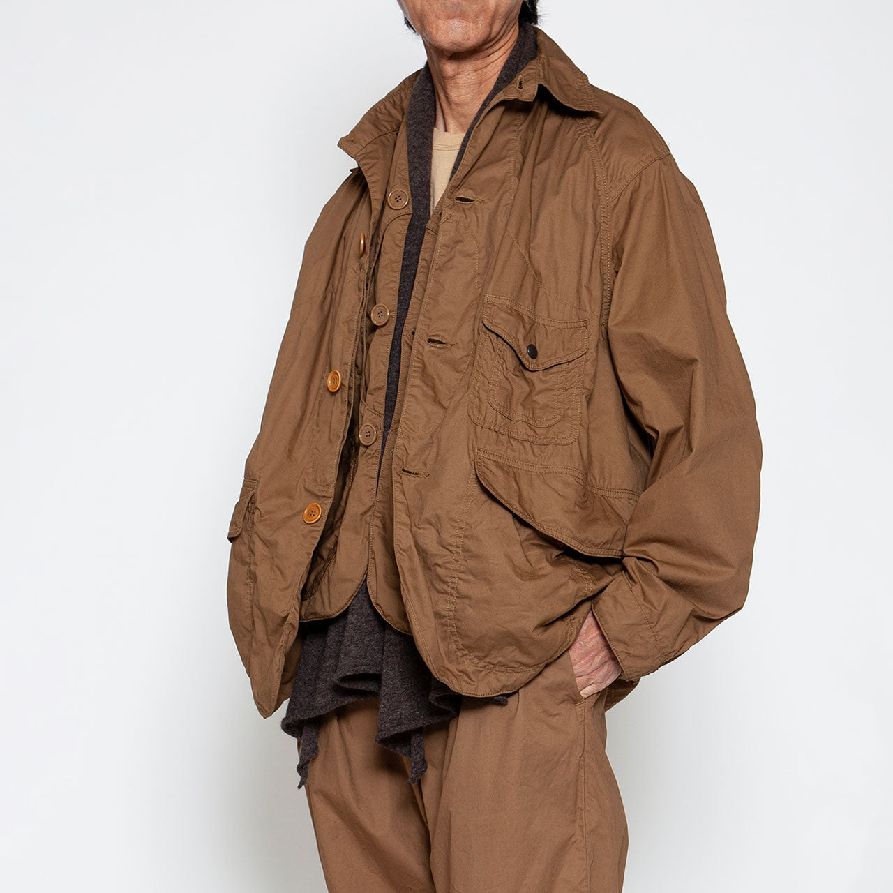 THE CORONA UTILITY】GAME JACKET / Khaki｜CJ001-25-09 – FROLIC通販