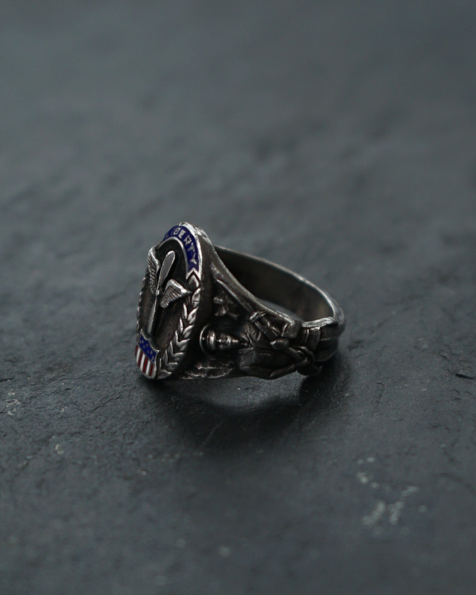 Silver US Navy Ring / Size: 10.5 – Front General Store