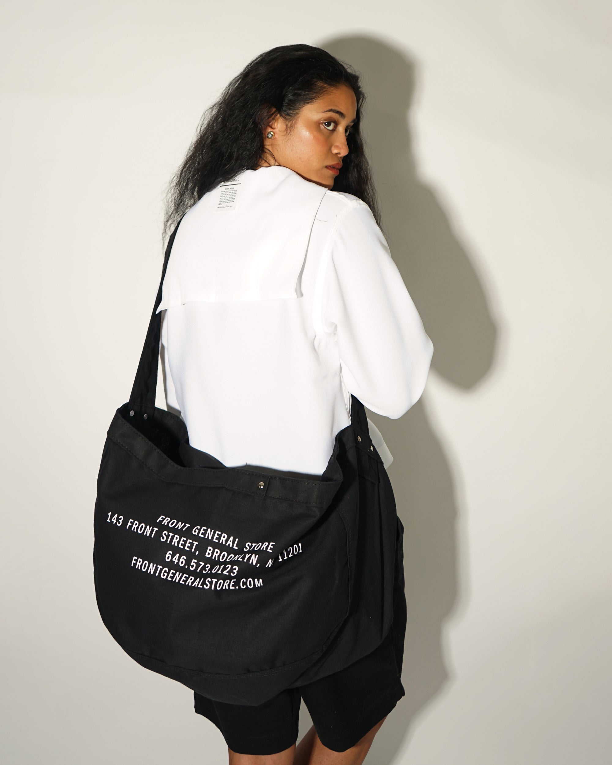 Newspaper Bag / Black – Front General Store