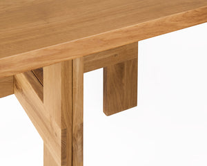 Farmhouse Coffee Table Natural Oak - Rustic Charm | FRAMA