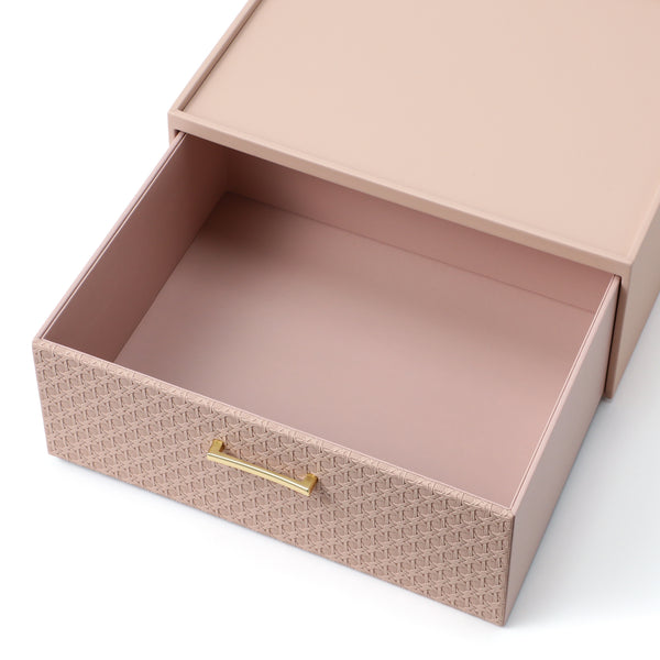 エンボス スタッキングドロワー S ピンク | Francfranc（フランフラン