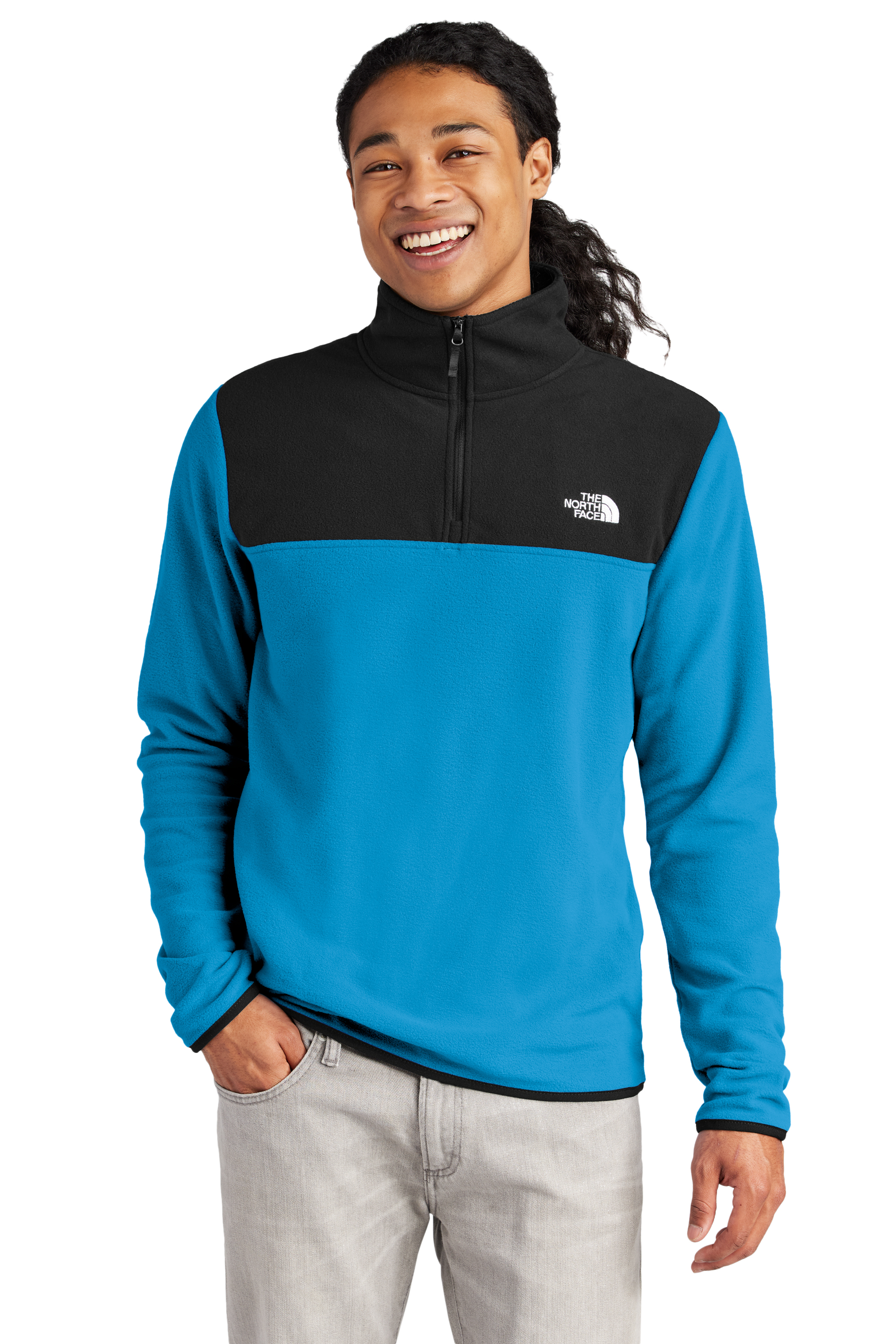 A&W The North Face Glacier 1/4-Zip Fleece-AW-NF0A7V4L