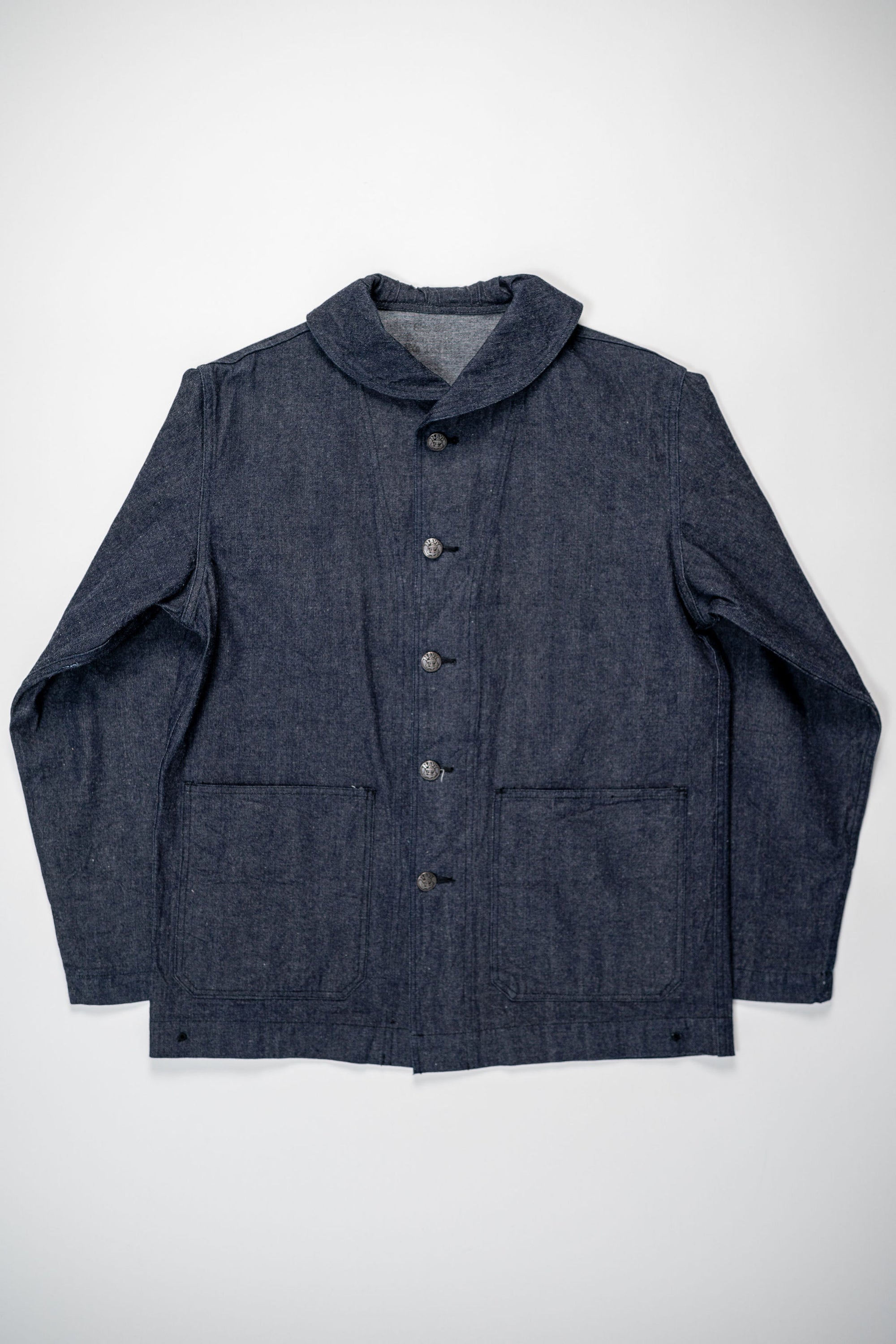 Buzz Rickson's BR12744 Dungaree Jumper - Navy - Franklin & Poe