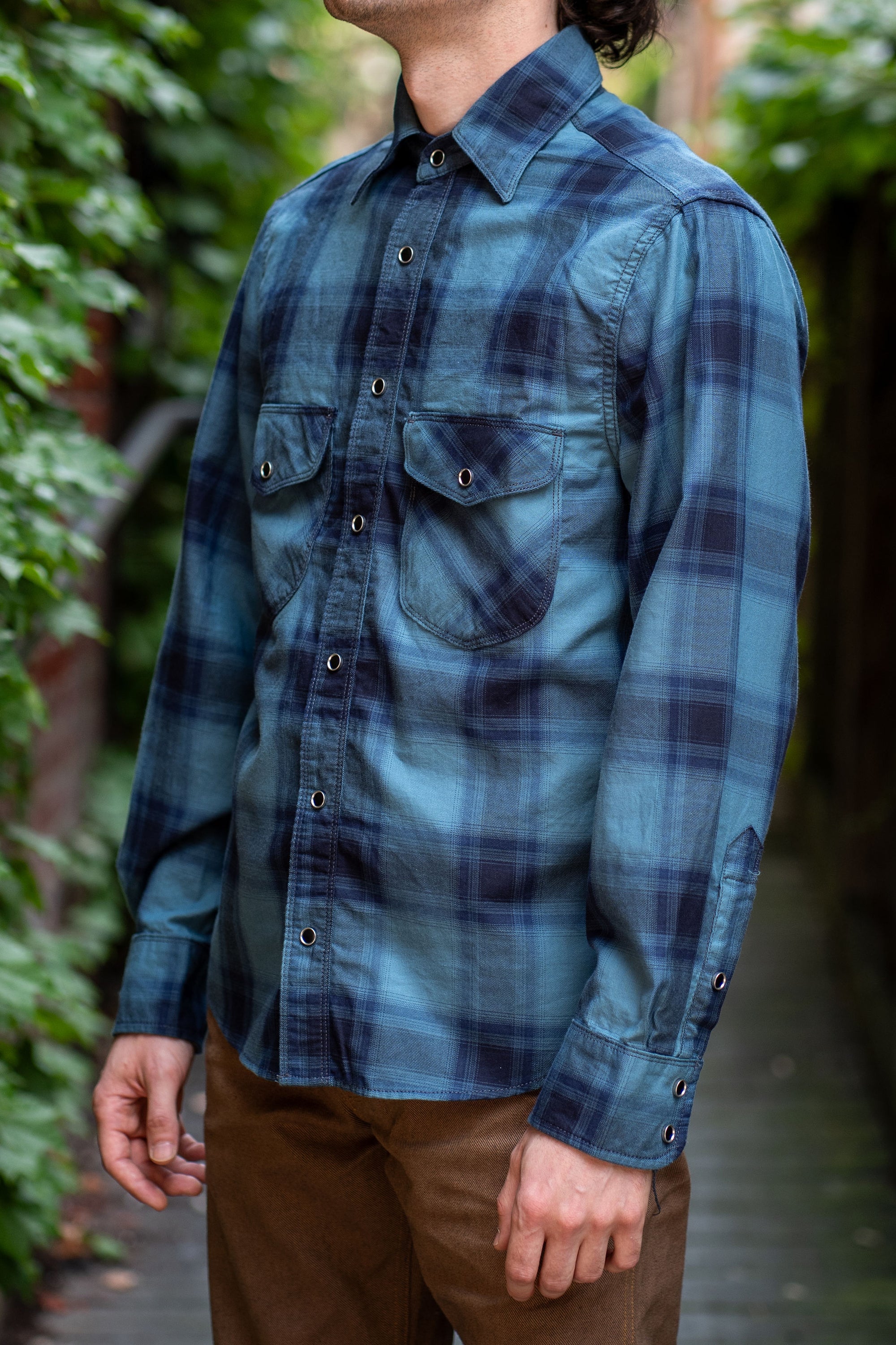 Freenote Cloth - Bodie Dusk Plaid - Franklin & Poe