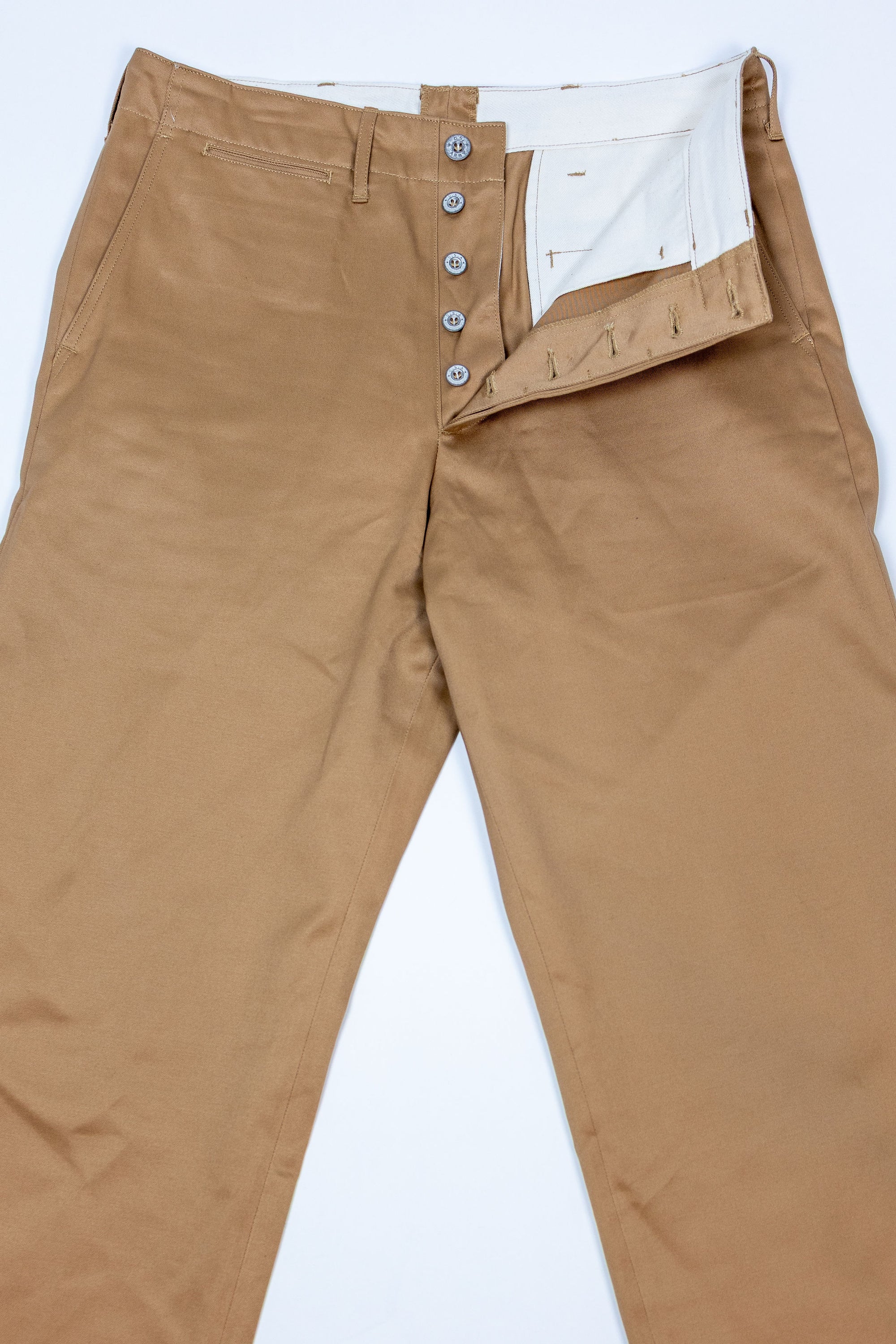 Buzz Rickson's M43035 Early Military Chinos 1945 Model (One Wash
