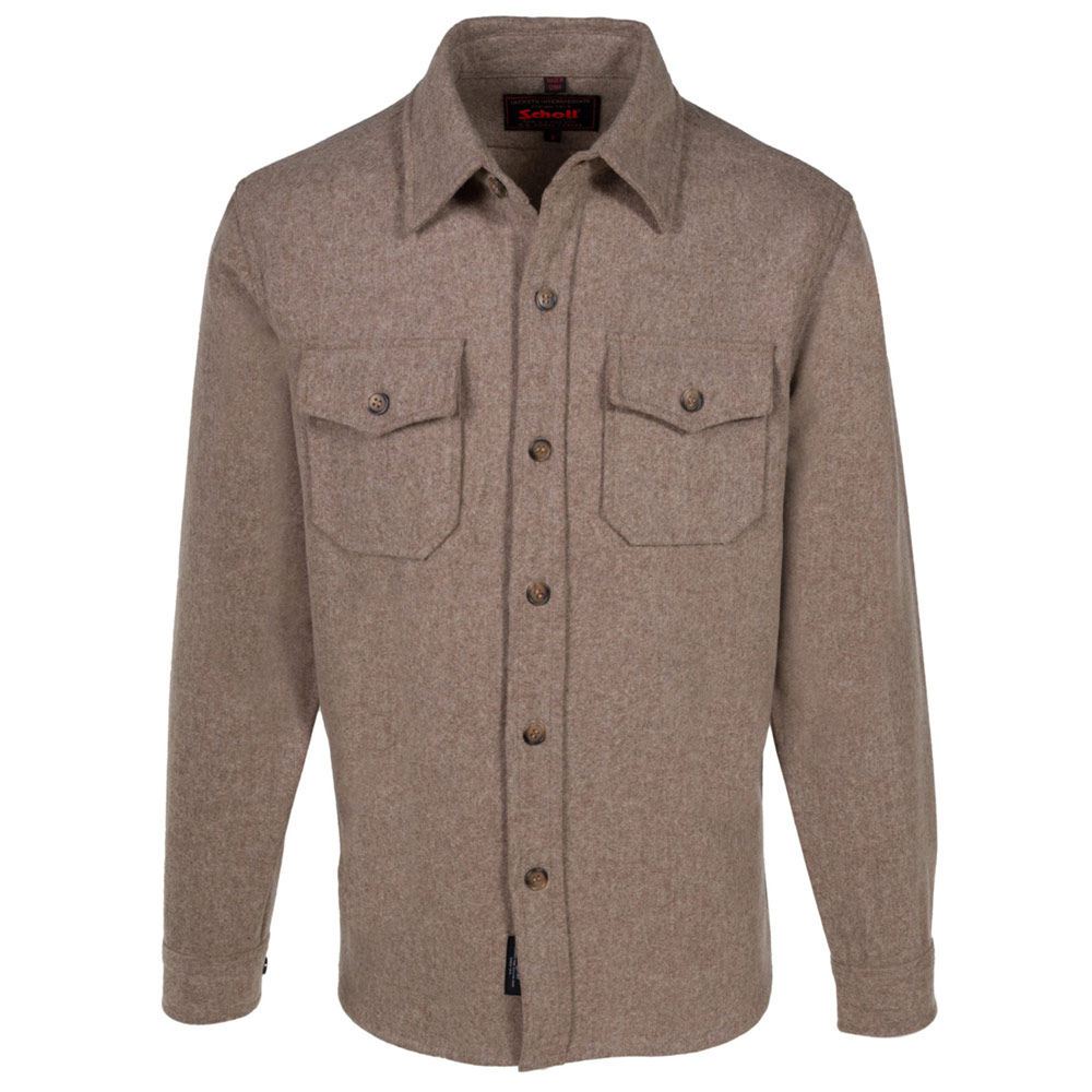 Schott Men's CPO Wool Shirt Jacket - Frank's Sports Shop