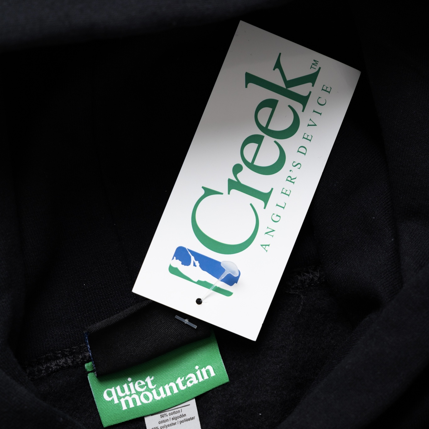 right side product creek qmc hoodie - quiet mountain cafe