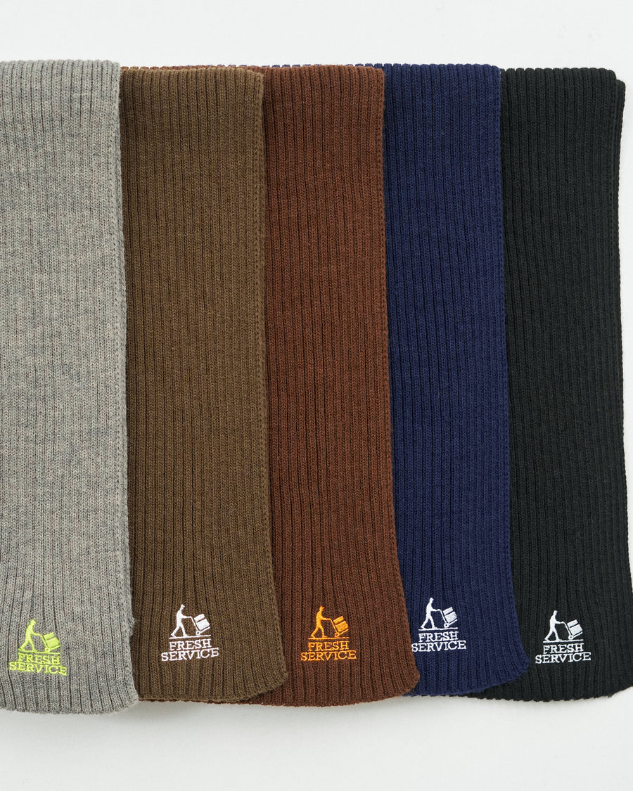 THERMAL RIB KNIT SCARF – FreshService® official site