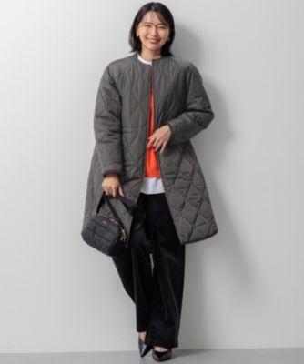 23区(ニジュウサンク)の【洗える/撥水加工】中綿 ロング パディング