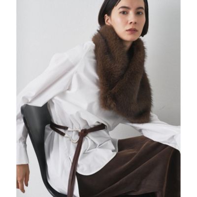 Whim Gazette(ウィム ガゼット)の【THROW】Eco Fur Shawl通販 | 集英社