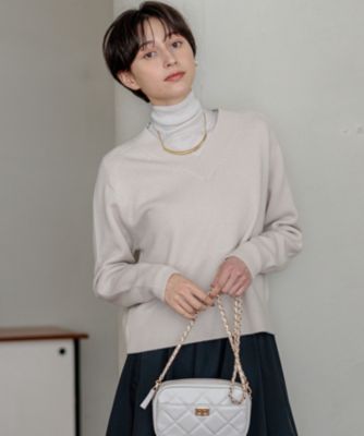 23区 L(ニジュウサンク エル)の【Oggi2月号掲載/洗える】ウール