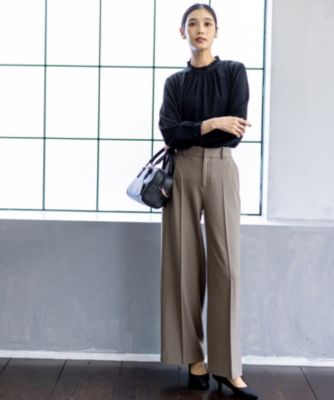 ANY SIS(エニィスィス)のビューティサーモ2WAYストレッチ ワイドパンツ