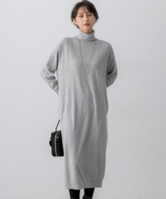 23区(ニジュウサンク)の【洗える】カシミヤブレンド タートルネック