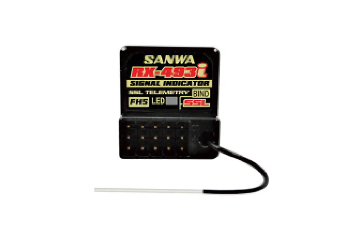 サンワ RX-481 2.4GHz FHSS4/FHSS3 受信機 107A41251A | 福山ラジコン