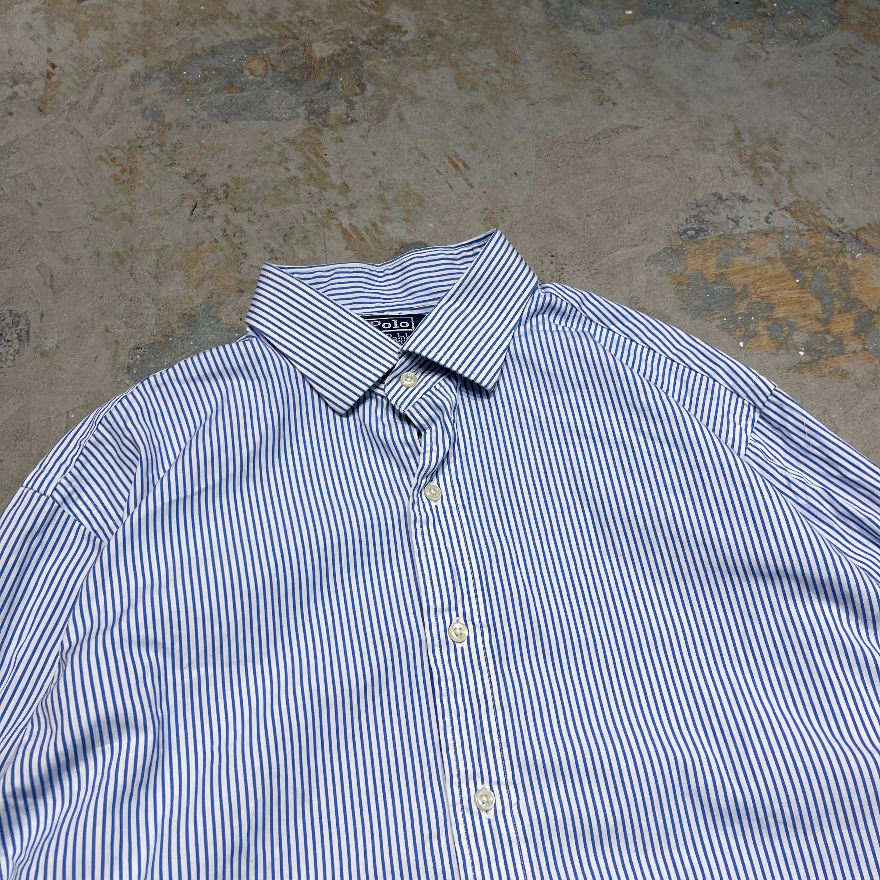 4324 Ralph Lauren/ラルフローレン L/S Wide Spread Double Cufflinks
