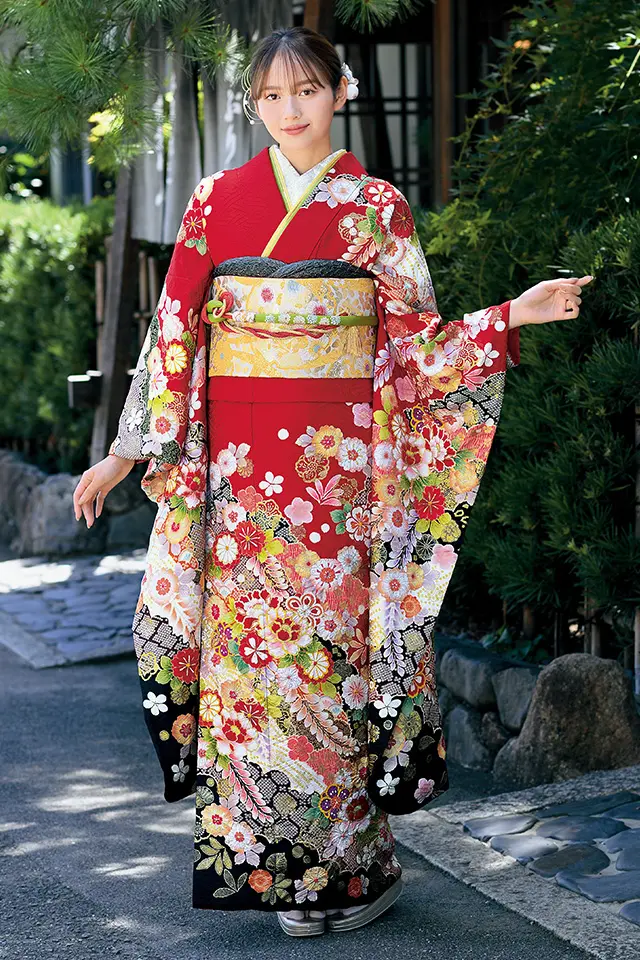 成人式振袖カタログ(I-4102) | 成人式の振袖レンタル・振袖購入・ママ