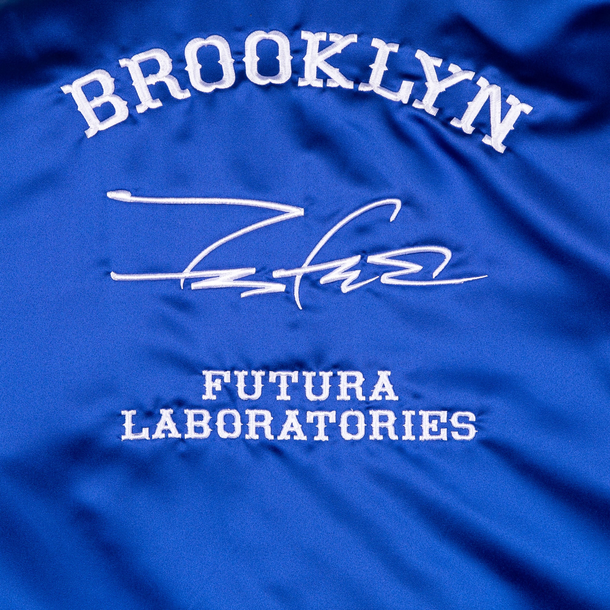 FL BROOKLYN SATIN BOMBER JACKET – FUTURA LABORATORIES