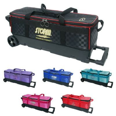 STORM ボウリング用3個バッグ ブルー STORM ボウリング用バッグ 3個入