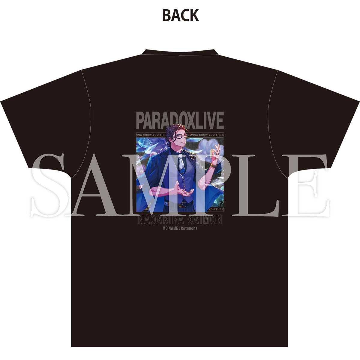 Paradox Live 幻影 バックプリントTシャツ Ver.1 – GCRESTORE ジーク