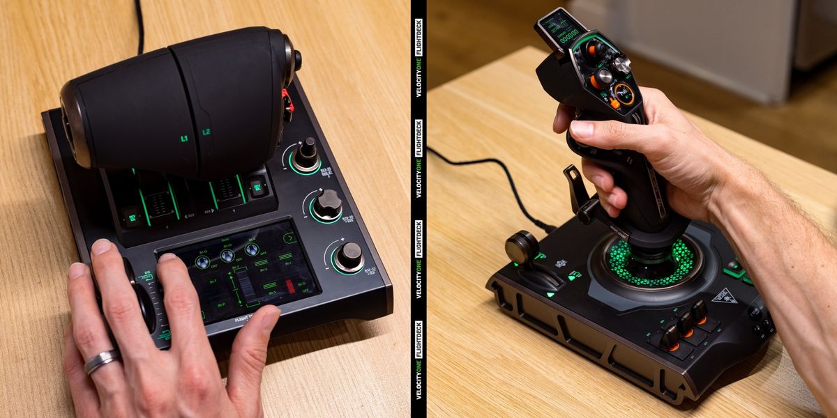 Turtle Beach VelocityOne Flightdeck HOTAS review — The sky is not