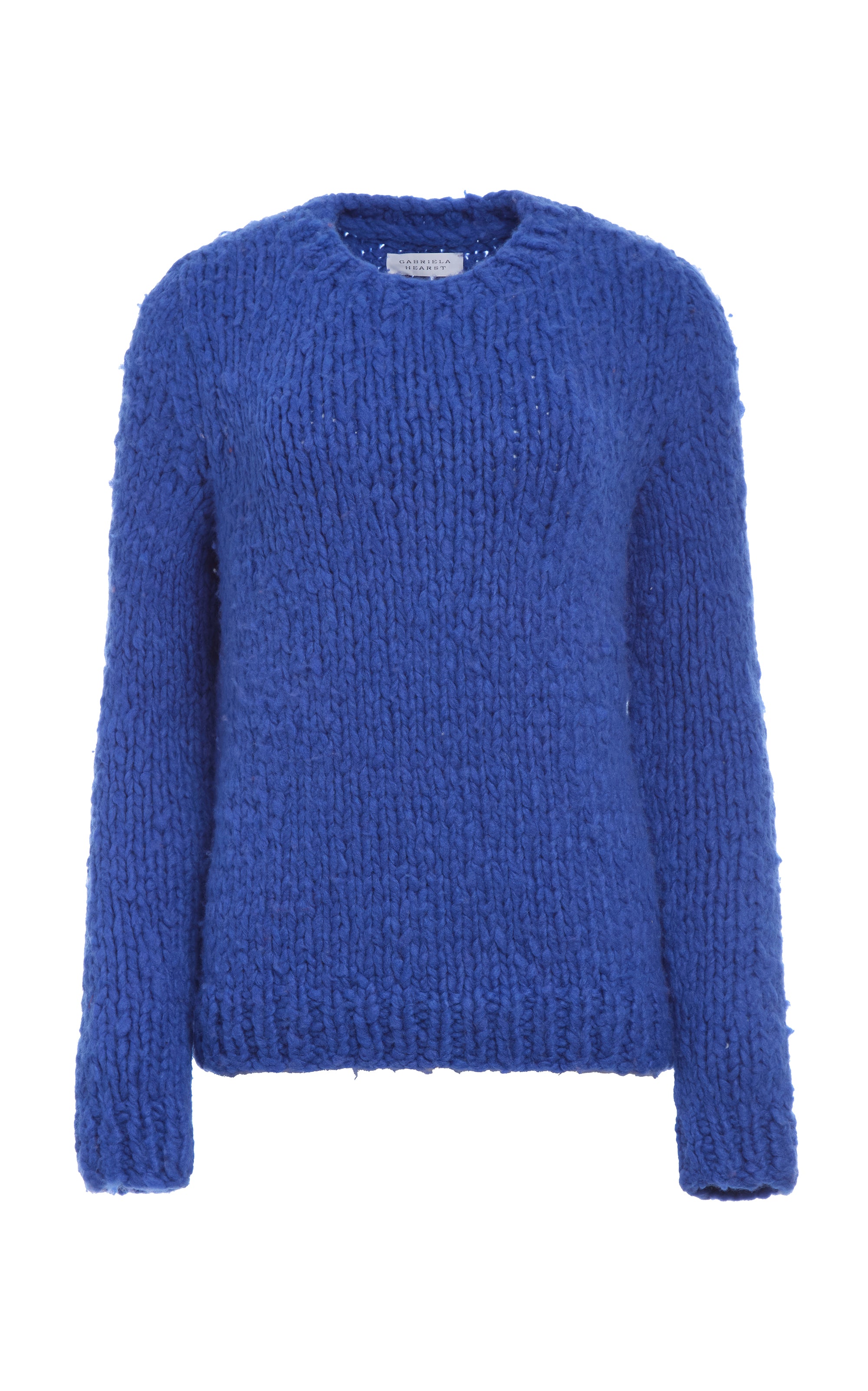 Lawrence Knit Sweater in Cobalt Welfat Cashmere – Gabriela Hearst