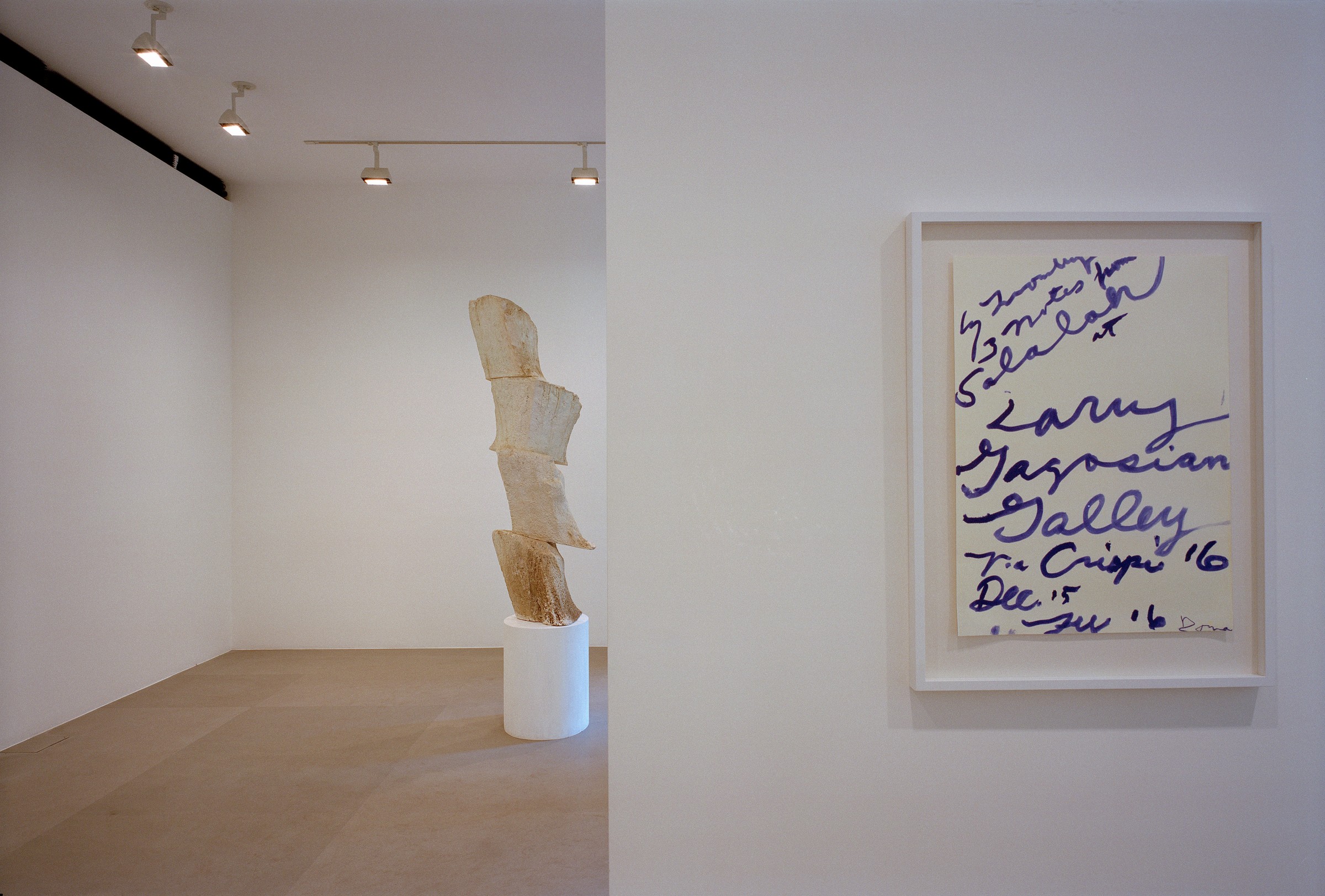 Cy Twombly: Three Notes From Salalah, Rome, December 15, 2007