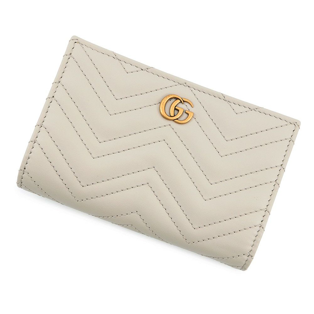 グッチ 二つ折り財布 オフザグリッド GGキャンバス レザー 625573