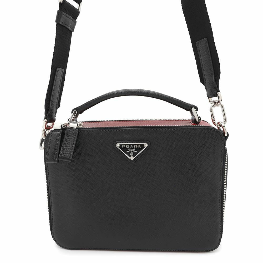 プラダ ハンドバッグ ブリック サフィアーノレザー 2VH069 PRADA 2way
