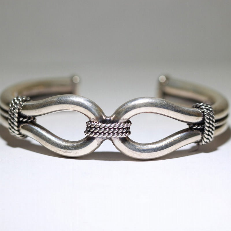 Horse whisperer Bracelet(L) by Steve Arviso – Gallup Trading