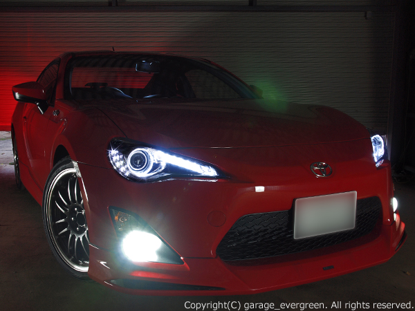 DBA-ZN6 トヨタ 86 HIDヘッドライト 純正加工 ドレスアップヘッド