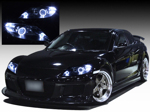 SE3P RX-8 前期 純正HID車用 純正ドレスアップヘッドライト LED