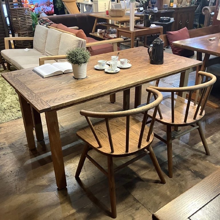 モモナチュラル・VENT・オーク材テーブル モモナチュラルVENT D TABLE