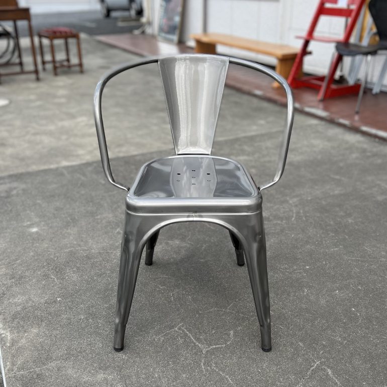 未使用品 複数 TOLIX/トリックス A-Chair Aチェア 白 アームチェア