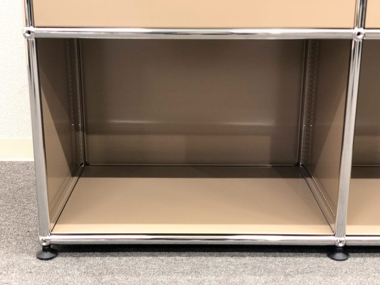 新品同様未使用品□USM/ハラーシステム□2列縦3段 スリム キャビネット