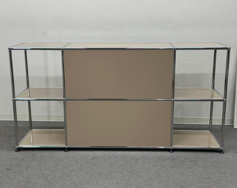 正規品!ほぼ未使用品□USMハラー□キャビネットシェルフ 3列2段