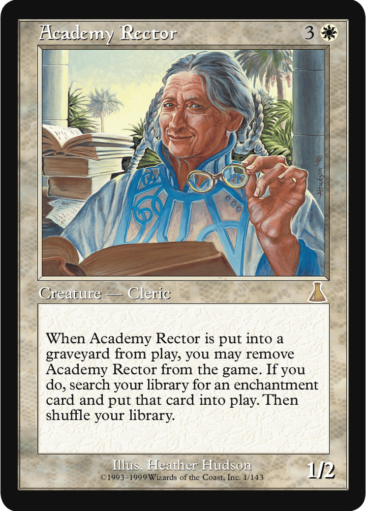 Academy Rector MTG - Urza's Destiny #1 (English) | Magic: The