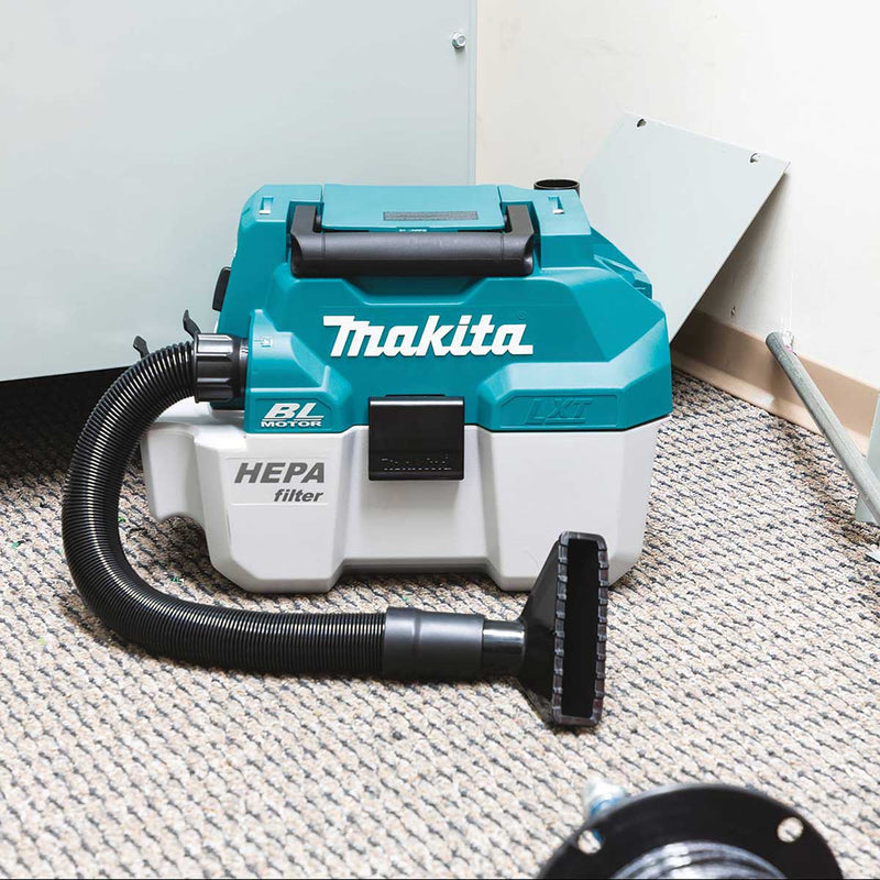 Makita XCV11Z 18V LXT 2 Gallon Wet/Dry Vacuum, Tool Only | Gemplers