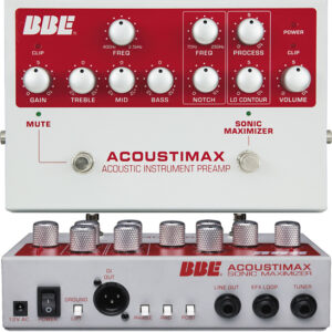 BBE Acoustimax Acoustic Preamp DI Pedal - Gearank - Music Gear