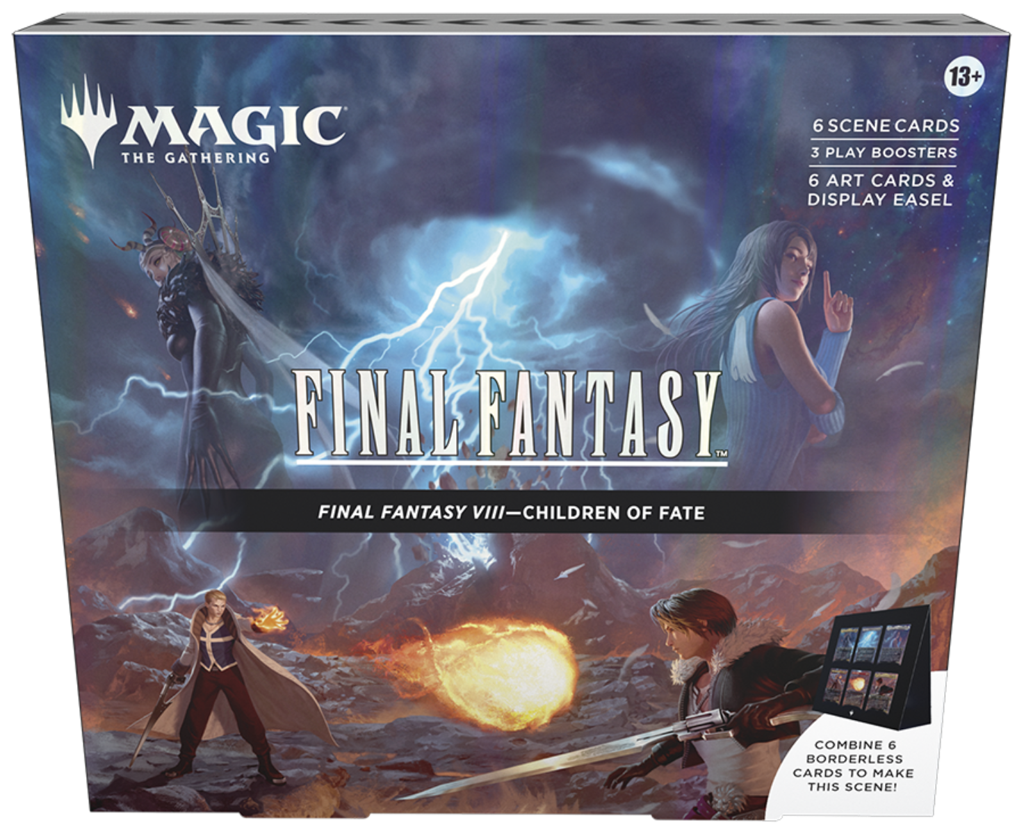 Final Fantasy x MTG Holiday Scene Box Display (Set of 4)