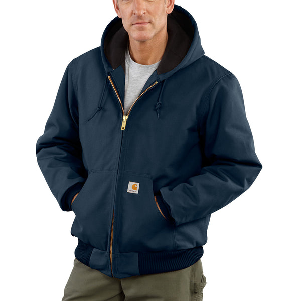 Carhartt-Men's J140 Loose Fit Firm Duck Insulated Flannel-Lined