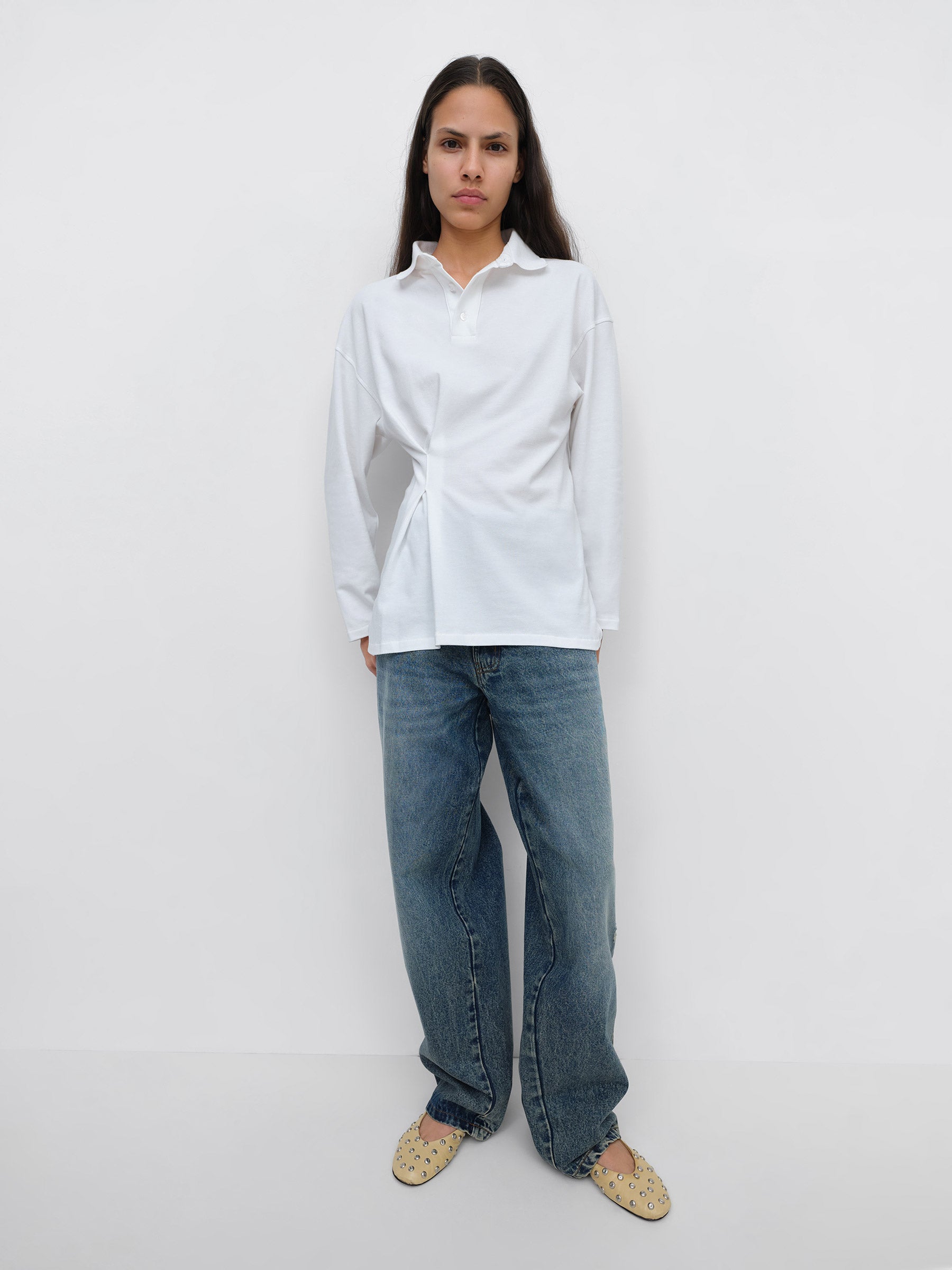 Lady Polo White - Top - Gimaguas