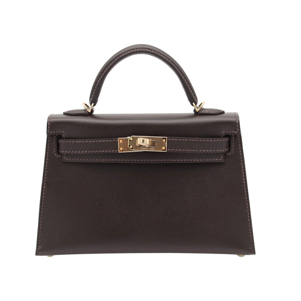 HERMES エルメス ミニケリー ドゥ バイブルン ヴォーマダム シャンパン
