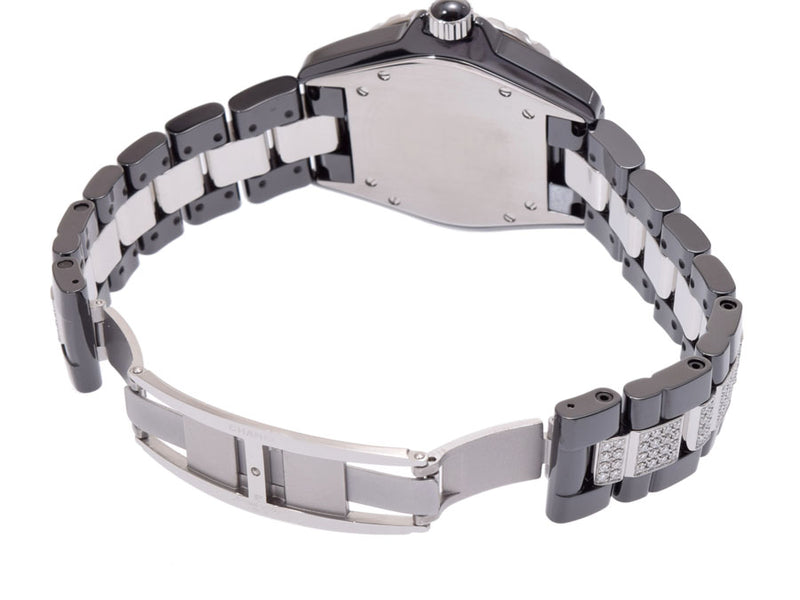 シャネルJ12 38mm ベゼル/ブレスセンターダイヤ メンズ 腕時計 H1339